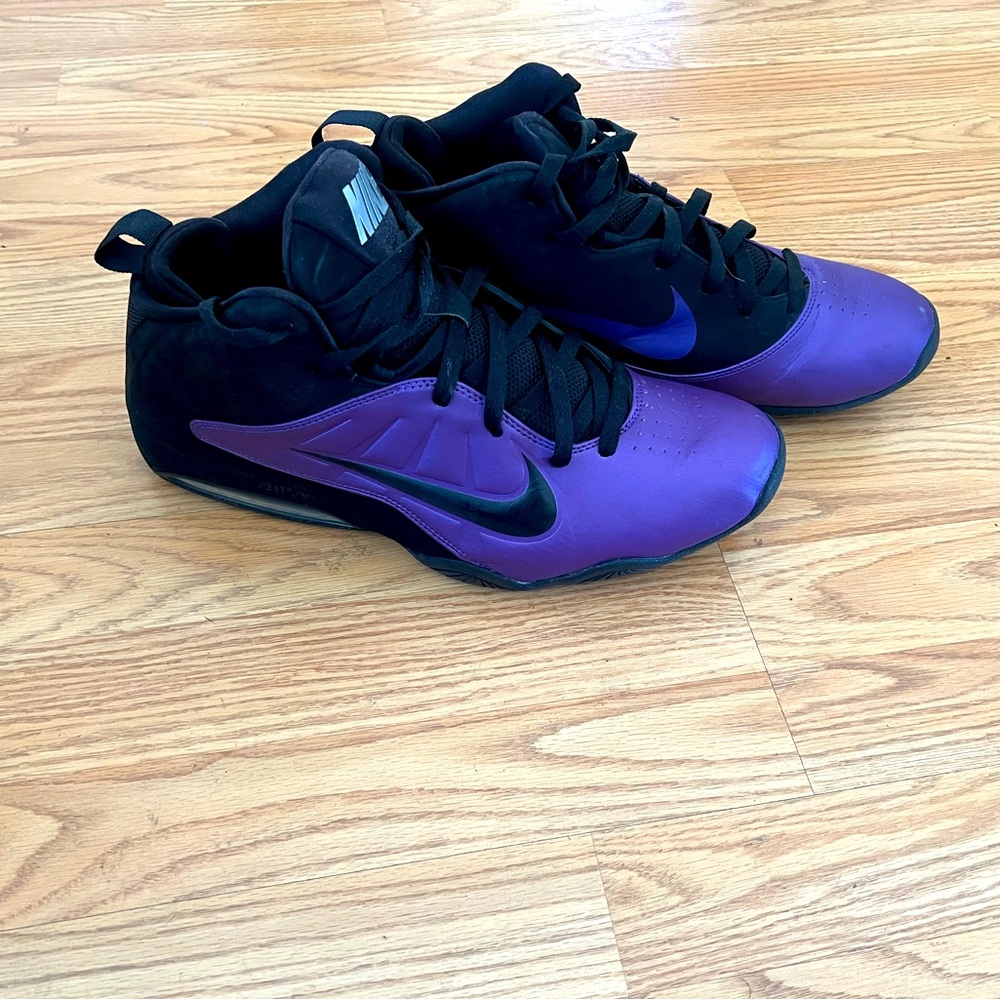 NIKE AIR MAX PURE GAME Mens Sneakers 454092-006 Shoe Size 12 Purple Black
